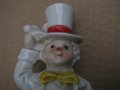 Порцеланова статуетка фигурка клоун, снимка 1 - Антикварни и старинни предмети - 31734767