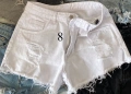 ЛОТ-Bershka,ZARA,CROPP,PULL&BEER,SHEIN-S/XS/L-Къси 8бр.+1бр.дълги дънкови пантал.-незавършен подгъв, снимка 3