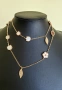 Колие от розово злато - Van Cleef & Arpels VCA Perlée couleurs pendant, снимка 8
