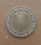 Монети 2 € , 2002 и 2003 г . , Германия " J " с изместване , снимка 2
