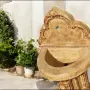 Външна градинска чешма за двора от бетон с мивка и корито - различни цветове, снимка 10