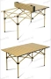 Сгъваема маса в сак за барбекю, тераса, къмпинг 120х55х50см , снимка 6