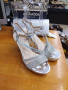Дамски сандали м. 6917 сребро , снимка 1 - Дамски елегантни обувки - 44515225