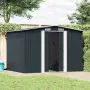 vidaXL Градинска барака за съхранение антрацит стомана(SKU: 47030), снимка 2