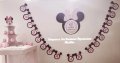 Украса За бебешка погача на тема Мини Маус, снимка 2