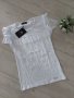 Нова бяла блузка, снимка 1 - Тениски - 40336350