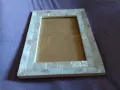 Рамка за снимки с перли нова  външен размер 227х165мм и вътр.167х115мм, снимка 3