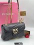 Черна чанта/реплика  Pinko код SG133P, снимка 1 - Чанти - 42833153