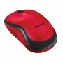  Мишка Безжична Logitech M220 1000dpi 3btn Червено Черна Оптична Wireless Mouse, снимка 1 - Клавиатури и мишки - 31988389