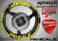 Ducati Panigale кантове и надписи за джанти duc-pan-black1, снимка 6