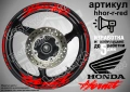 Honda Hornet кантове и надписи за джанти, снимка 7
