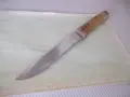 Нож стар с дървена дръжка, снимка 3