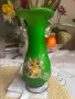 Стара стъклена ваза, снимка 1