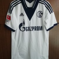 Schalke 04 Draxler Adidas оригинална тениска фланелка Шалке Дракслер 2013/2014 Away , снимка 2 - Тениски - 37485913