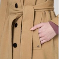 Вълнено палто Calvin Klein , снимка 4 - Палта, манта - 42023075