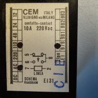 реле време CEM 979 system EI31 timing relay, снимка 5 - Резервни части за машини - 42539573