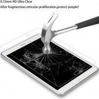 Закален стъклен протектор за Samsung Galaxy Tab A TECHKUN, снимка 5 - Таблети - 38290606