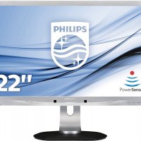 Монитор Philips 220P4LPYES 22-Inch LED поставка с регулиране/Перфектни , снимка 1 - Монитори - 32031726