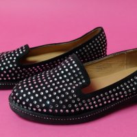 Дамски обувки с блестящи камъчета, снимка 1 - Дамски ежедневни обувки - 34322819