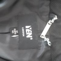 Дамско сако, размер 14 UK,Черно, снимка 4 - Сака - 40478533