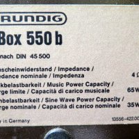 Grundig Box 550b, снимка 7 - Тонколони - 39768042