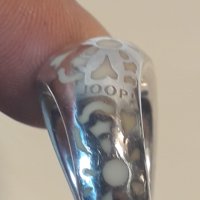 Масивен сребърен пръстен Joop!, снимка 6 - Пръстени - 39048209
