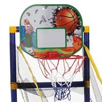 Детски баскетболен кош с мрежа, снимка 5 - Играчки за стая - 40813610