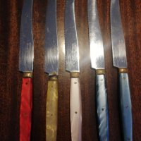 Комплект ретро ножове , снимка 2 - Ножове - 34076729