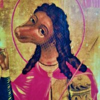 Икона на Свети Христофор Песоглавец ikona sveti hristofor pesoglavec, снимка 2 - Икони - 28687446