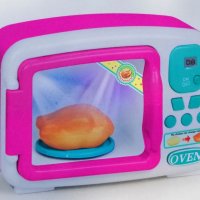 Детска микровълнова печка с въртяща се чиния, снимка 2 - Електрически играчки - 39271447