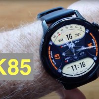 Смарт часовник HK85 - Разговори , нотификации , водоустойчив, снимка 3 - Друга електроника - 42887926
