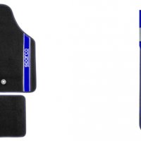 Универсални Мокетни Стелки SPARCO със Синьо, снимка 2 - Аксесоари и консумативи - 31457133