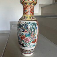 Китайска ваза порцеланова, снимка 2 - Вази - 42434841