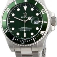 Мъжки часовник Reginald Silver Green сребристо-зелен неръждаема стомана нов luxury , снимка 4 - Мъжки - 37005727