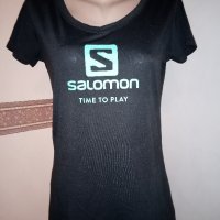 Salomon, Размер S/M. Код 1941, снимка 2 - Тениски - 40268052