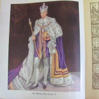 1937г. Луксозна Книга Коронацията Джордж VI, Елизабет II, снимка 10 - Други - 37988495
