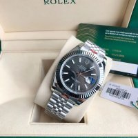 Мъжки часовник Rolex Oyster Perpetual Datejust Grey с автоматичен механизъм, снимка 4 - Мъжки - 40515766