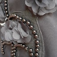 Блуза с перли , снимка 5 - Туники - 29337958