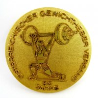 Спорт-Вдигане на тежести-Медали-Значки, снимка 16 - Колекции - 35402649