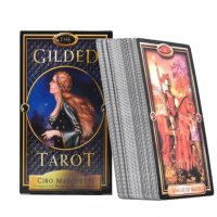 Колода Gilded Tarot, снимка 3 - Други ценни предмети - 39844778