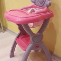 Столче за хранене на кукли, снимка 2 - Играчки за стая - 42365914