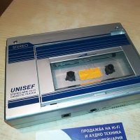 UNISEF-WALKMAN-stereo mini hi-fi made in japan-внос германия, снимка 1 - Радиокасетофони, транзистори - 29185836