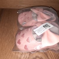 Розови кожени буйки, снимка 1 - Бебешки обувки - 39517173