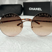 CH 2024 дамски слънчеви очила с лого квадратни, снимка 2 - Слънчеви и диоптрични очила - 44658028