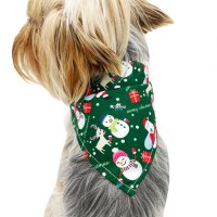 Коледен кучешки шал, бандана Коледна бандана за куче Коледни аксесоари, снимка 9 - За кучета - 34699222