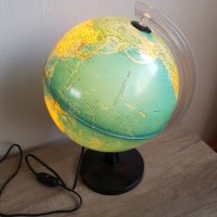 Голям географски глобус - LED Лампа, снимка 4 - Колекции - 38247299