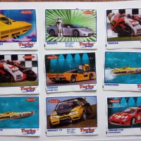 Картинки от дъвки ТУРБО Turbo sport червено-син надпис, снимка 5 - Колекции - 42073391