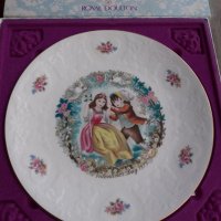 Колекционерска чиния Royal Doulton Valentines Day 1979, снимка 2 - Антикварни и старинни предмети - 35211286