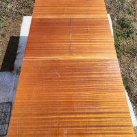 Дървена разтегателна маса, снимка 2 - Маси - 44699000