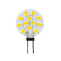LED Лампа 1.5W, G4, 3000K,12V DC,Топла светлина Ultralux,LMG41530, снимка 1 - Крушки - 40869529